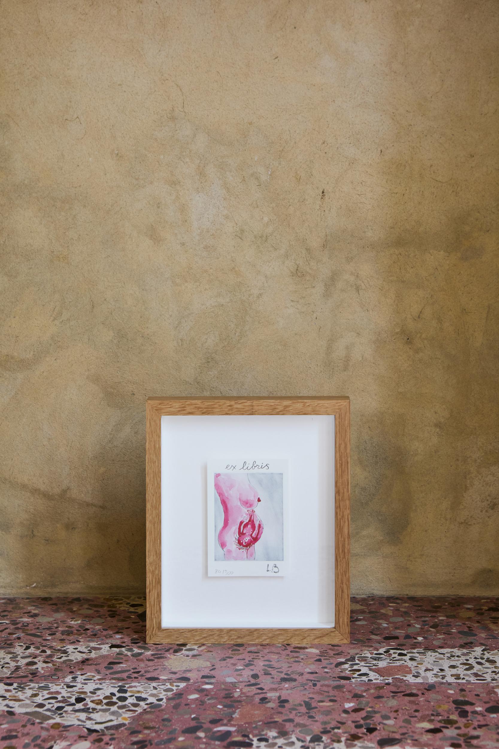 The Reticent Child (Ex Libris) -- Stampa, Testo, Arte Femminista di Louise Bourgeois in vendita 1