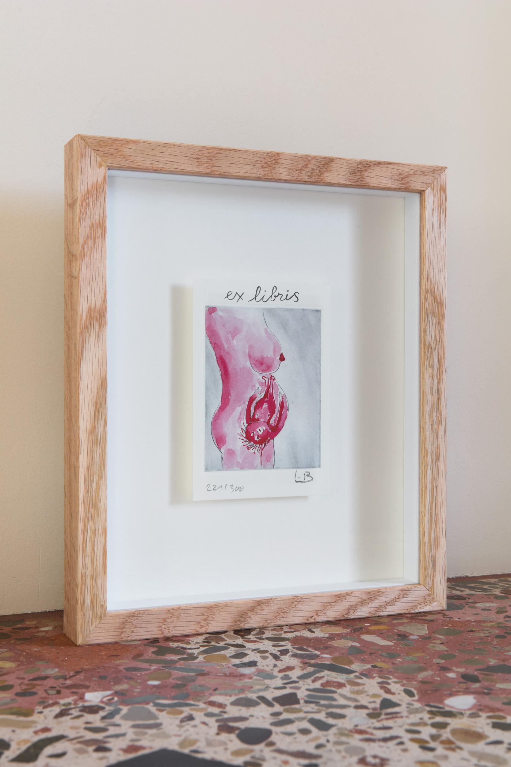 The Reticent Child (Ex Libris) -- Print, Text, Feminist Art by Louise Bourgeois For Sale 2