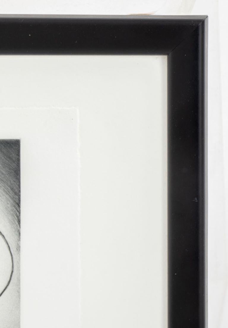 Louise Bourgeois „Das Lächeln“ Radierung mit Kaltnadelradierung (Moderne) im Angebot