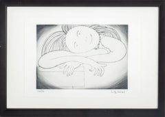 Louise Bourgeois "La sonrisa" Aguafuerte con punta seca