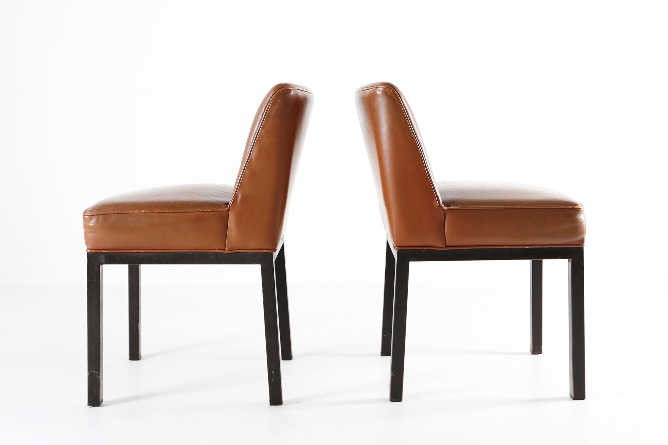 Mid-Century Modern Louise Chairs by Jules Wabbes