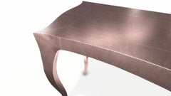 Louise Console Art Deco Industrial and Work Tables Mid. Hammered Copper