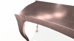Louise Console Art Deco Industrial and Work Tables Smooth Copper by Paul Mathieu