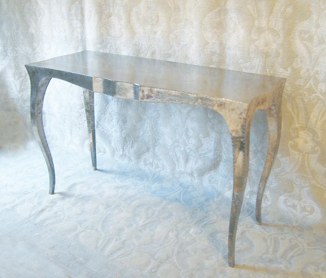 Table console Louise en bronze blanc par Paul Mathieu pour Stephanie Odegard en vente 1