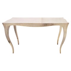 Table console Louise en bronze blanc par Paul Mathieu pour Stephanie Odegard