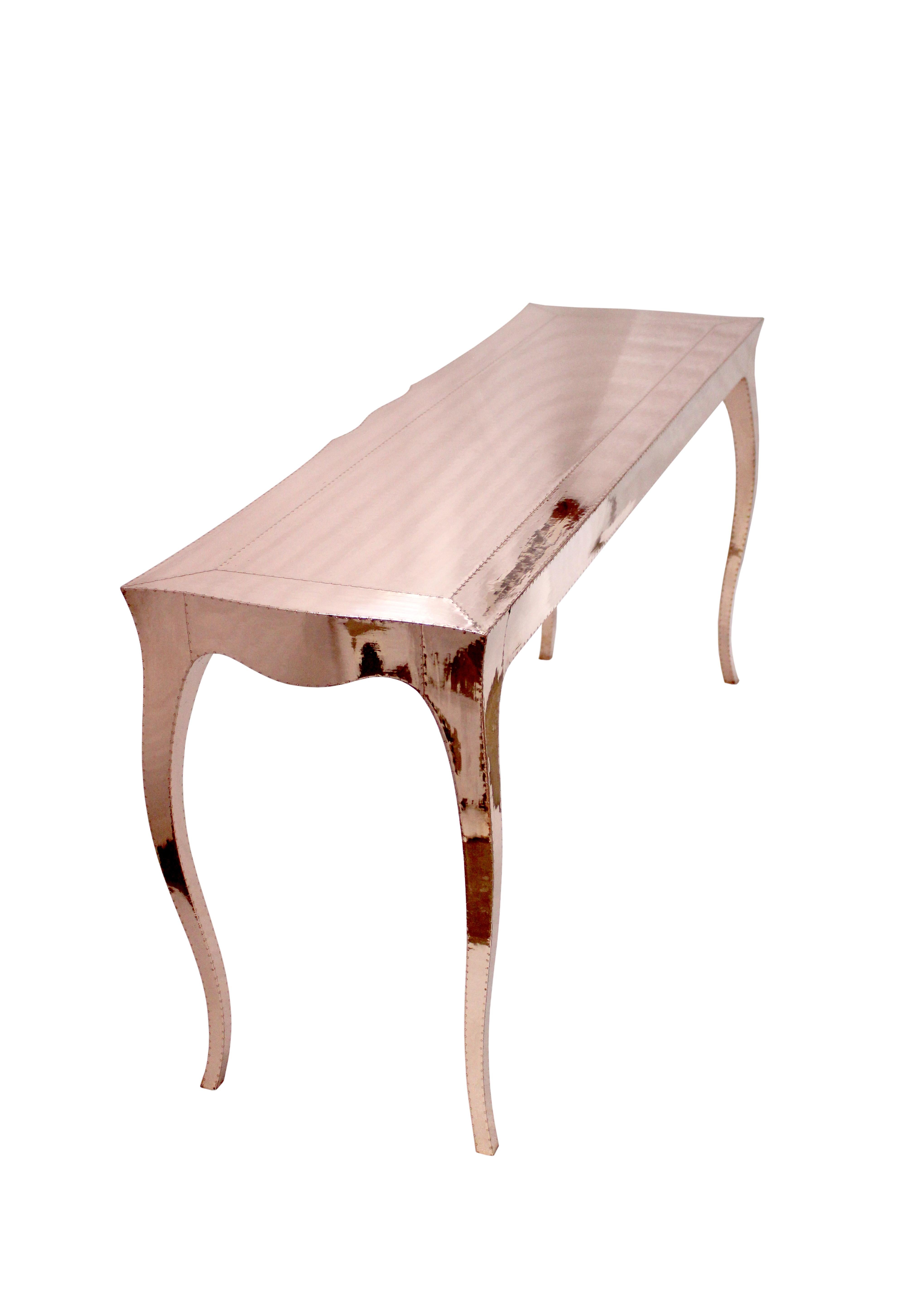 Table console Louise en cuivre de Paul Mathieu pour Stephanie Odegard Neuf - En vente à New York, NY