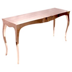 Table console Louise en cuivre de Paul Mathieu pour Stephanie Odegard