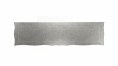 Louise Credenza Art Deco Buffets in Fine Hammered White Bronze by Paul Mathieu