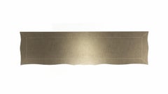 Louise Credenza Commodes and Chests of Drawers in Fine Hammered Brass