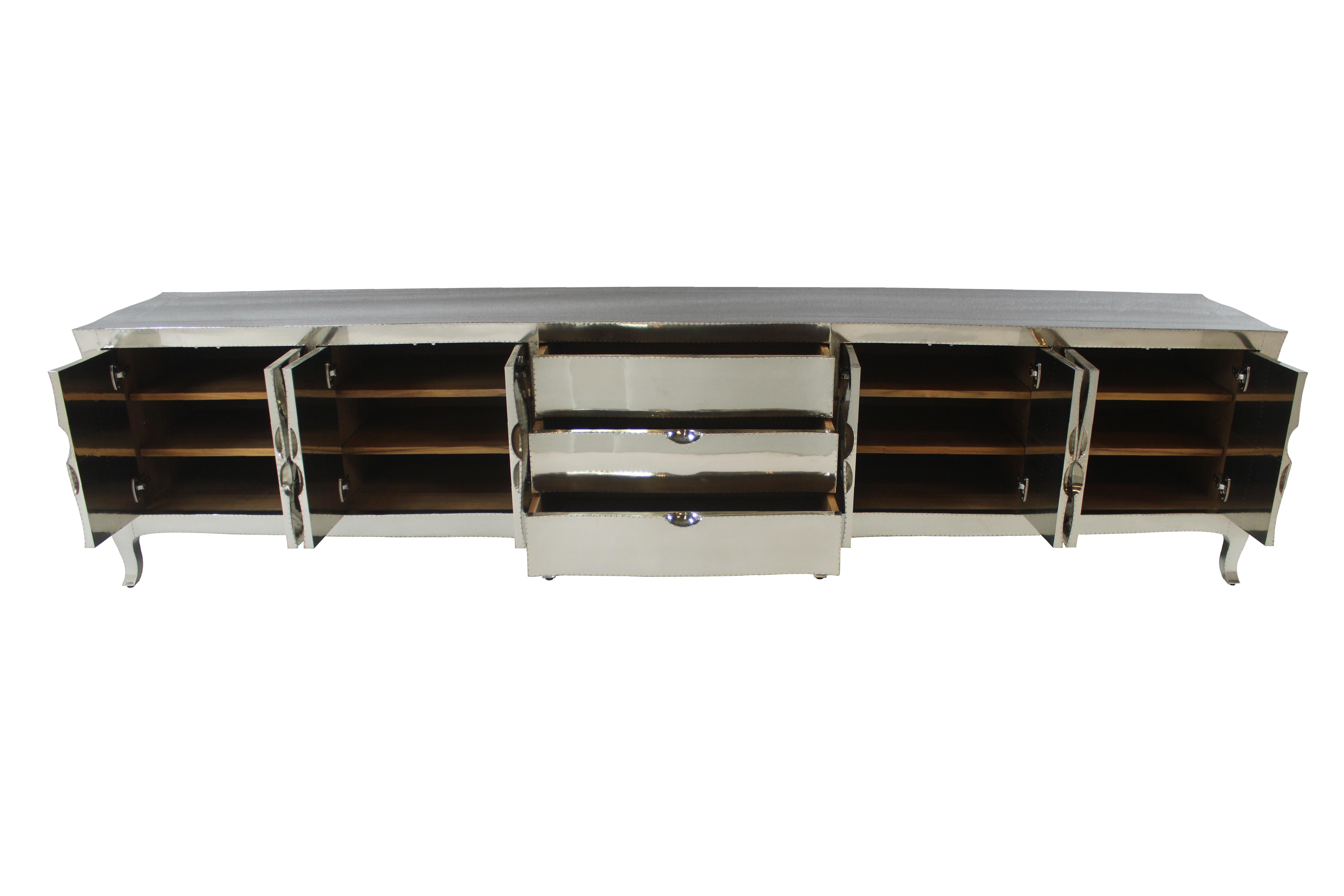Other Louise Credenza in White Bronze by  Paul Mathieu for Stephanie Odegard For Sale