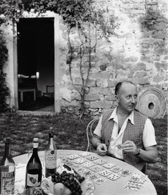 Christian Dior at his Millhouse, Milly-la-Forêt, 1946