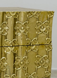 Louise Demi Semainier in Brass by Paul Mathieu for Stephanie Odegard
