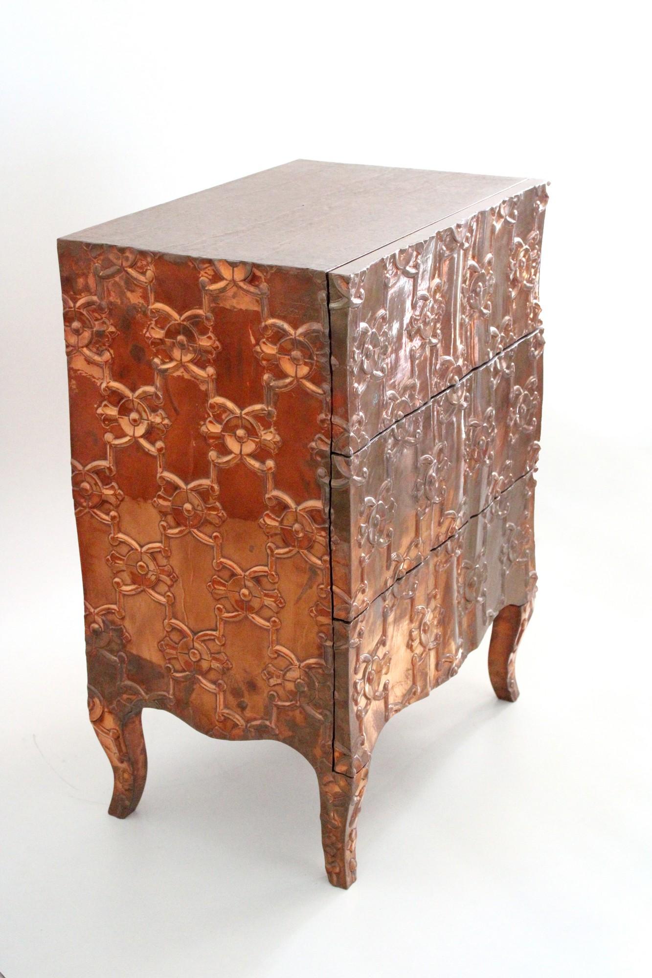 Louise Demi Semainier in Copper by Paul Mathieu for Stephanie Odegard For Sale 2