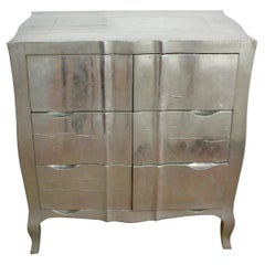 Louise Kommode aus weißer Bronze über Teakholz von Paul Mathieu für Stephanie Odegard