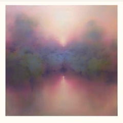 An Ode to Summer, original painting, landscape, abstract, oil paint