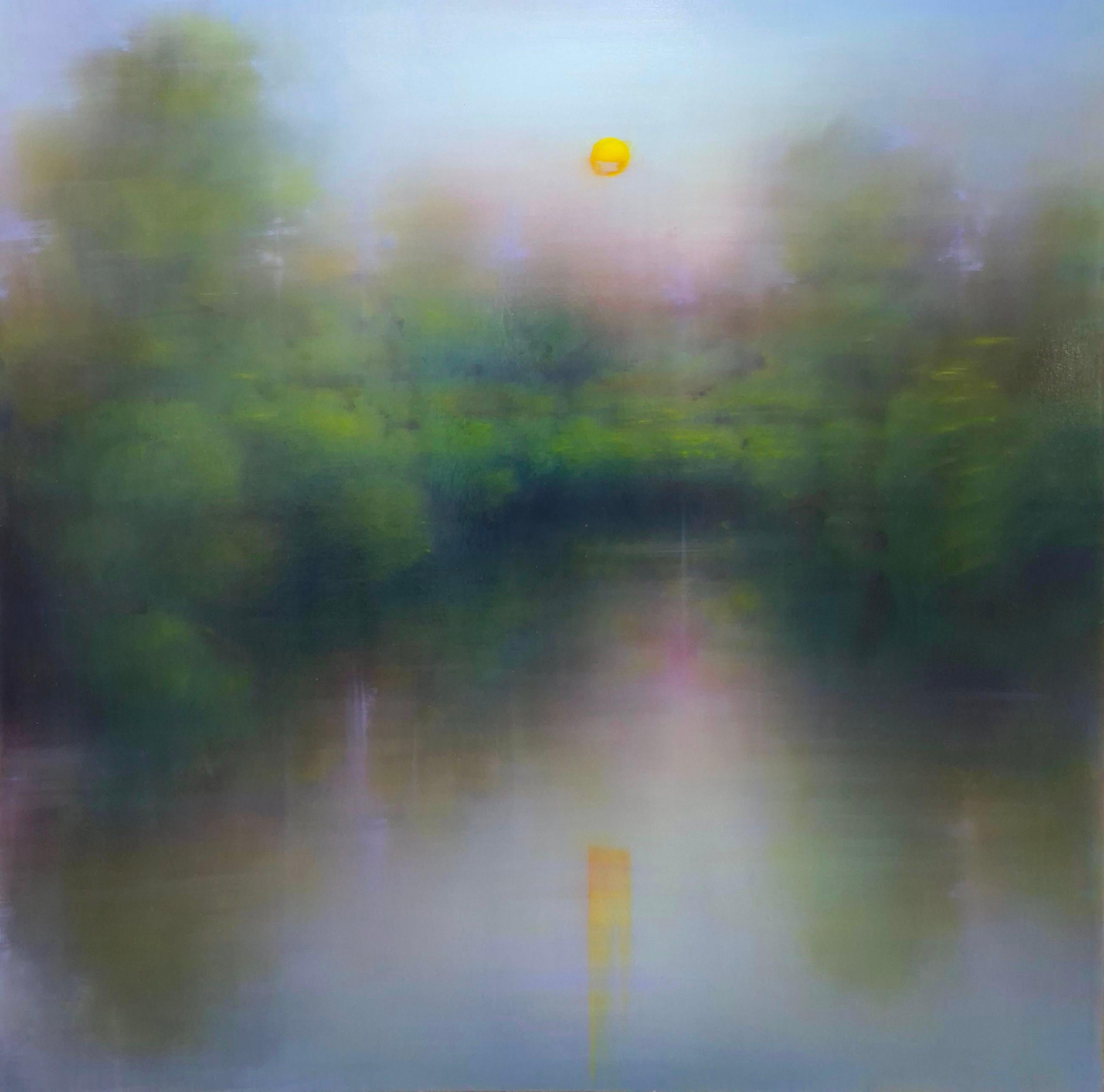 August Light - Painting by Louise Fairchild