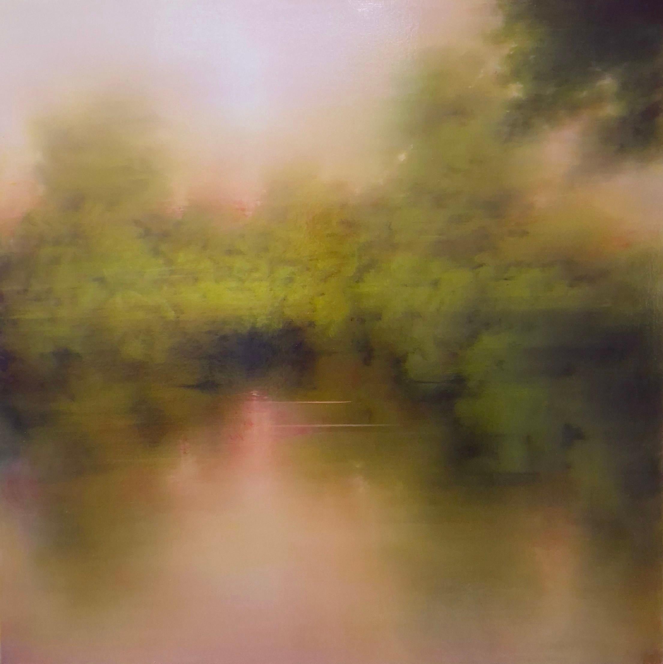 Il canto degli uccelli e l'estate - Painting di Louise Fairchild
