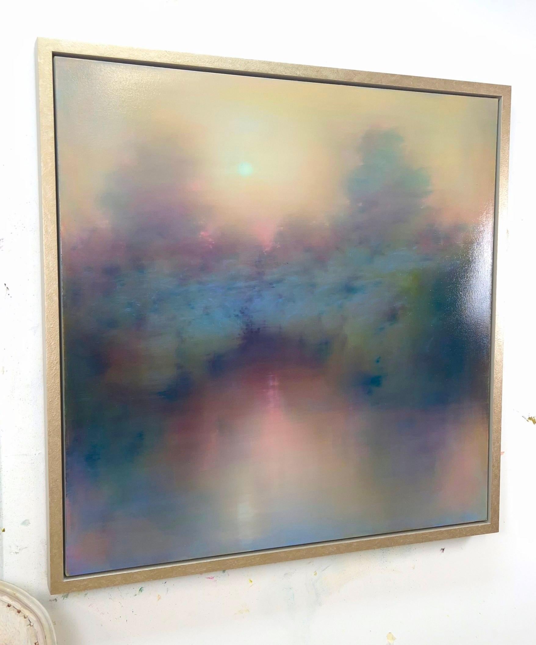 Luna creciente de septiembre - Painting de Louise Fairchild