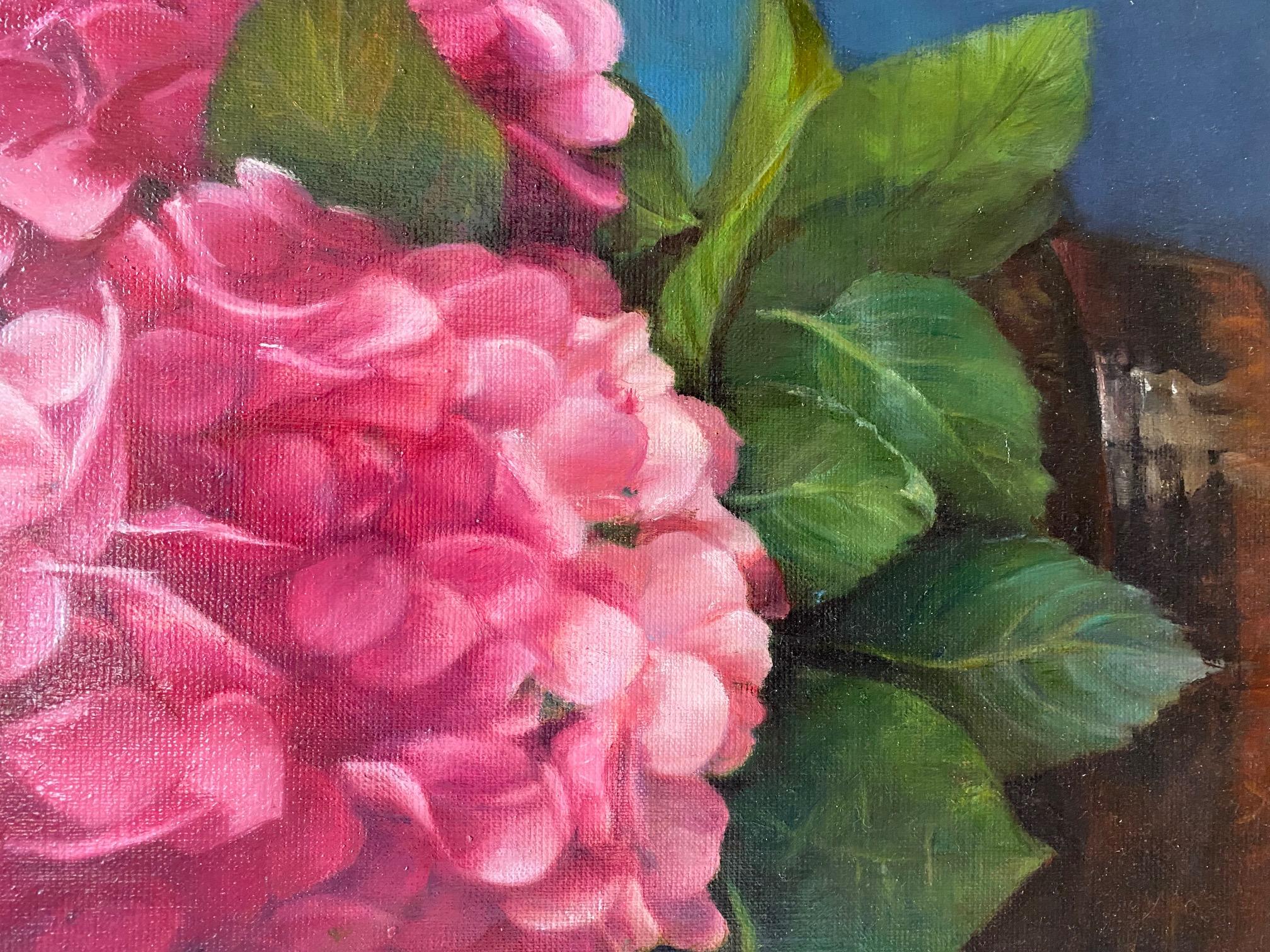 hydrangea painting