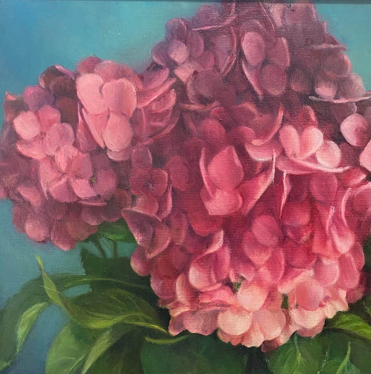 paintings of hydrangeas