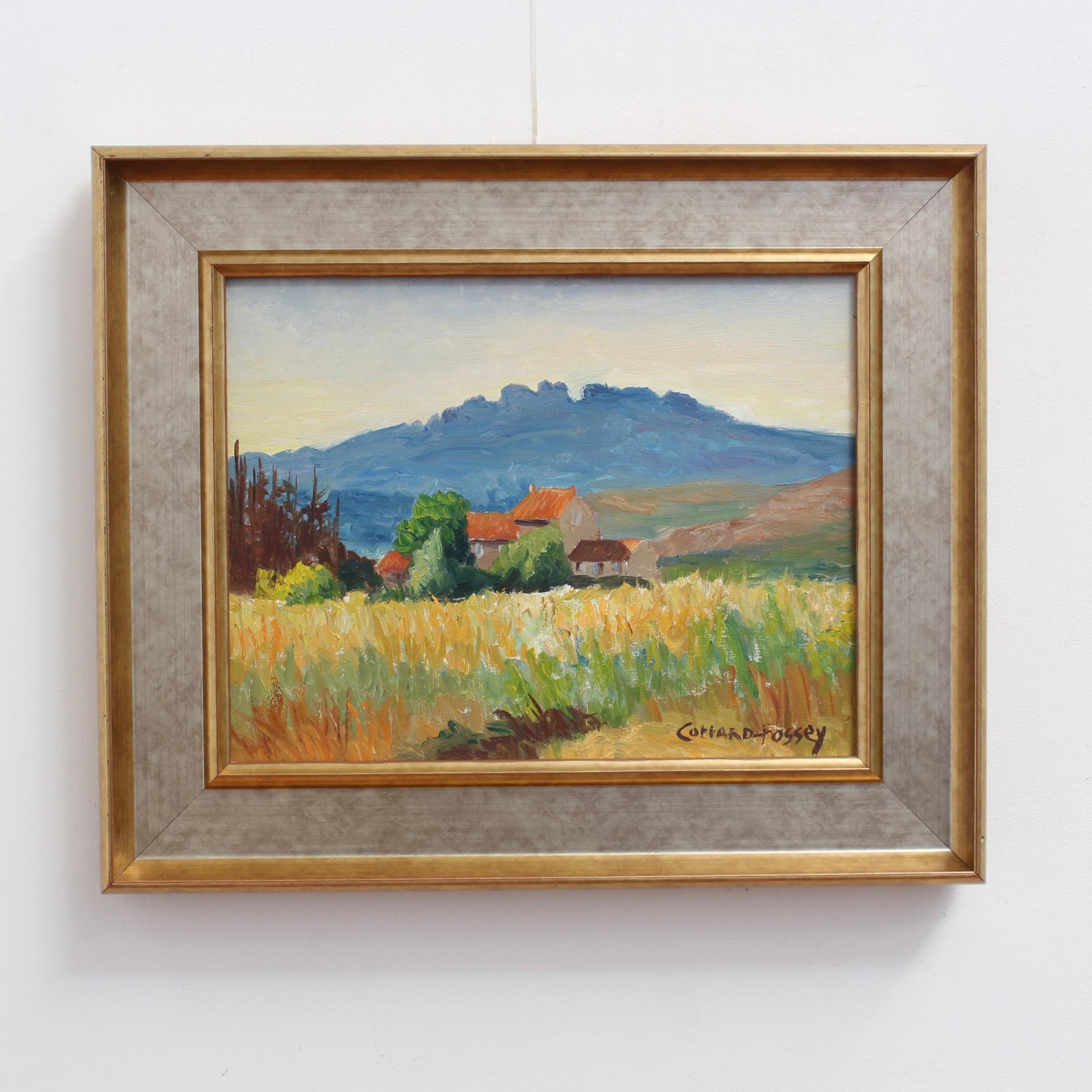 Provençal Landscape - Painting by Louise-Jeanne Cottard-Fossey 