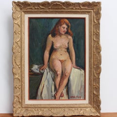 Portrait of Nude Redhead
