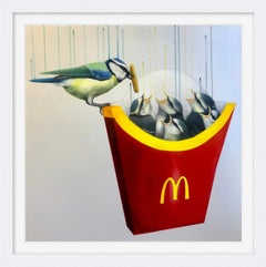 Instant Gratification von Louise McNaught - Zeitgenössischer Druck in limitierter Auflage