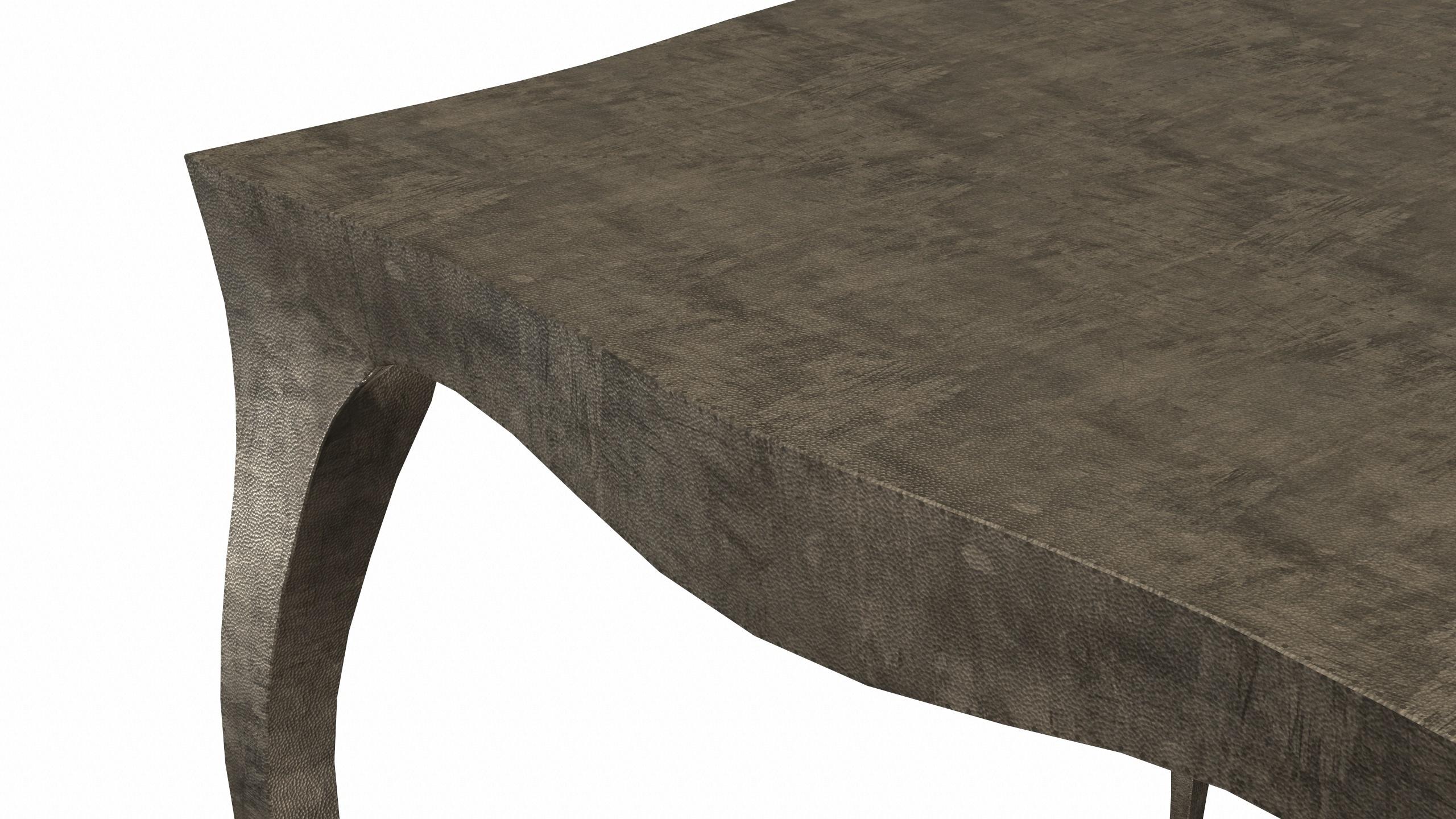 Tables gigognes Louise  et Stacking Med Hammered Antique Bronze by Paul Mathieu en vente 2