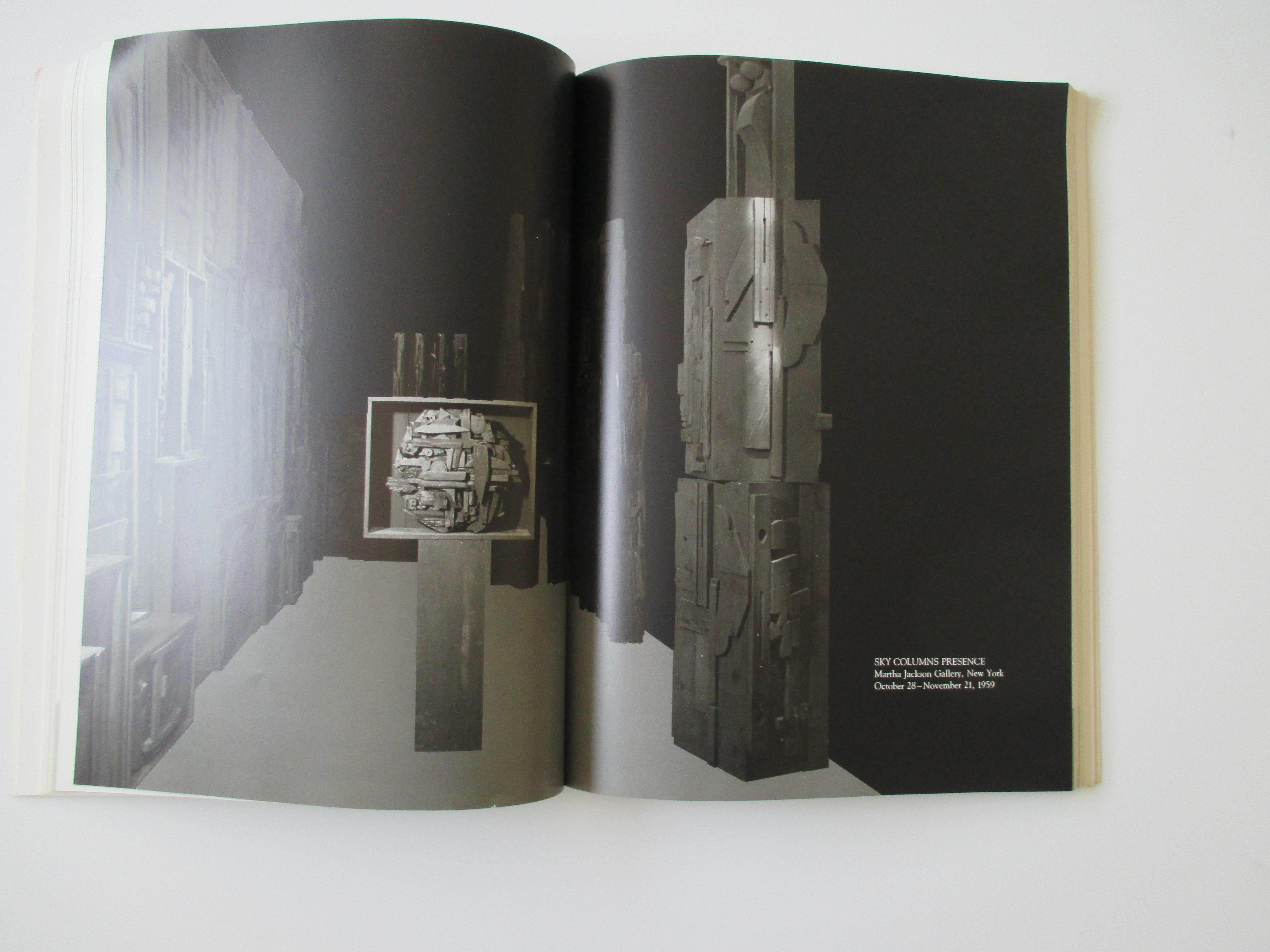 Modern Louise Nevelson Atmospheres and Environments Book