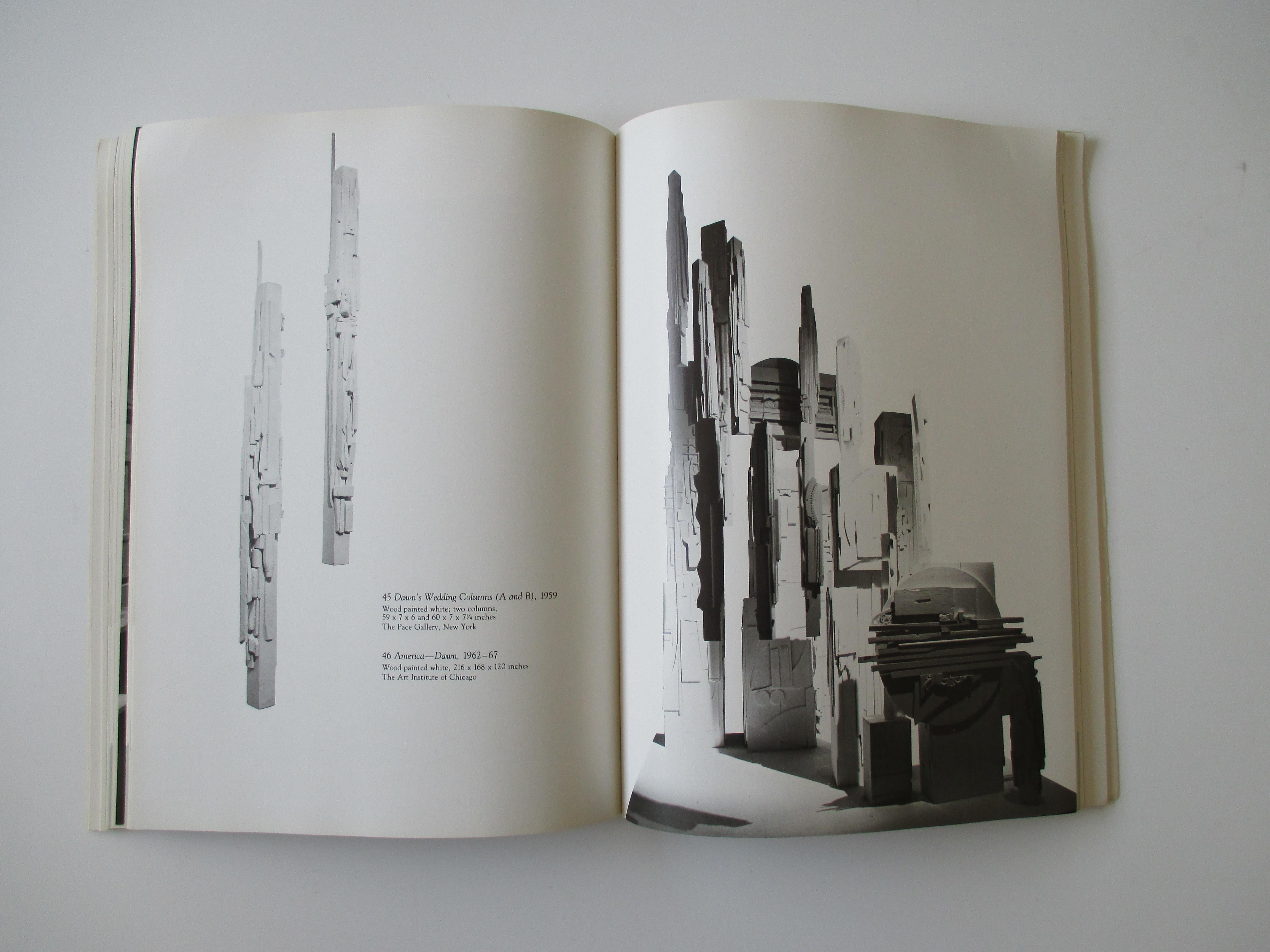North American Louise Nevelson Atmospheres and Environments Book