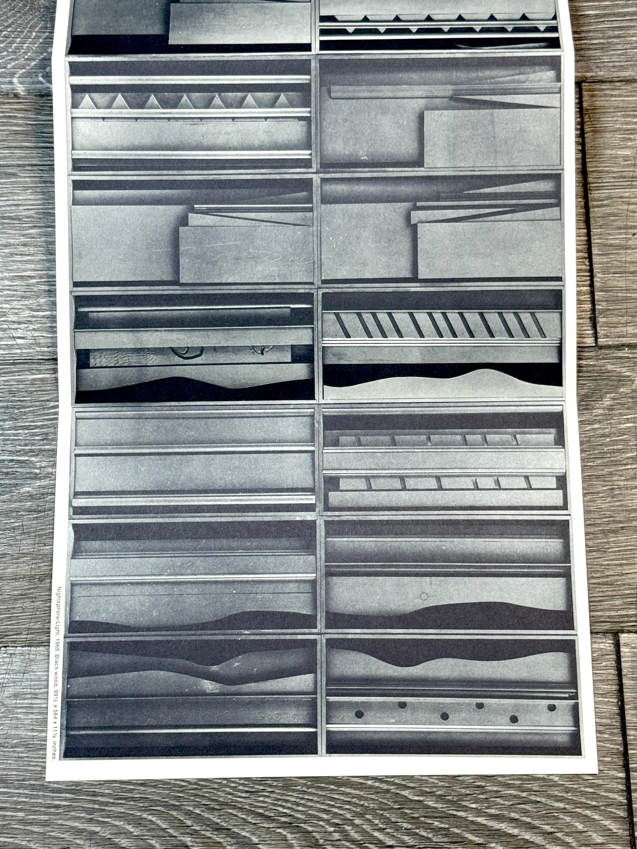 Louise Nevelson Inscribed & Signed Pace Catalog & Print, Nightsphere-Light, 1969 For Sale 3