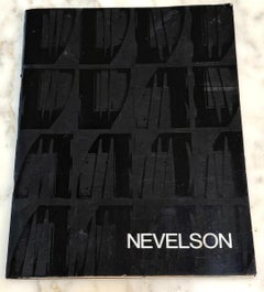 Louise Nevelson Inscribed & Signed Pace Catalog & Print, Nightsphere-Light, 1969
