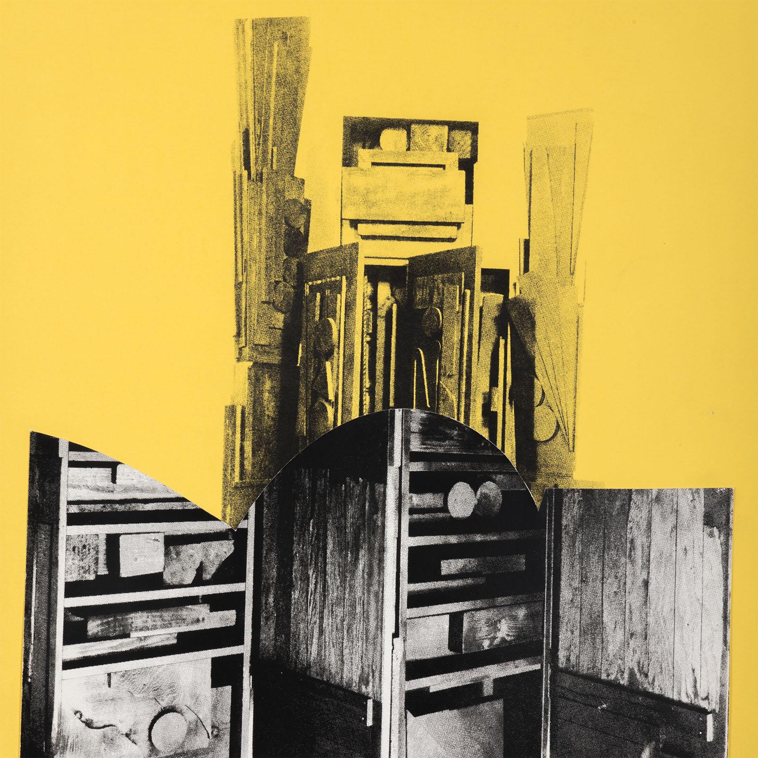 Le collage est un élément important de la pratique de Louise Nevelson. Le processus reflète son approche de la sculpture : prendre des éléments disparates et les assembler ou les unir en un tout complexe. 

À l'instar de ses contemporains