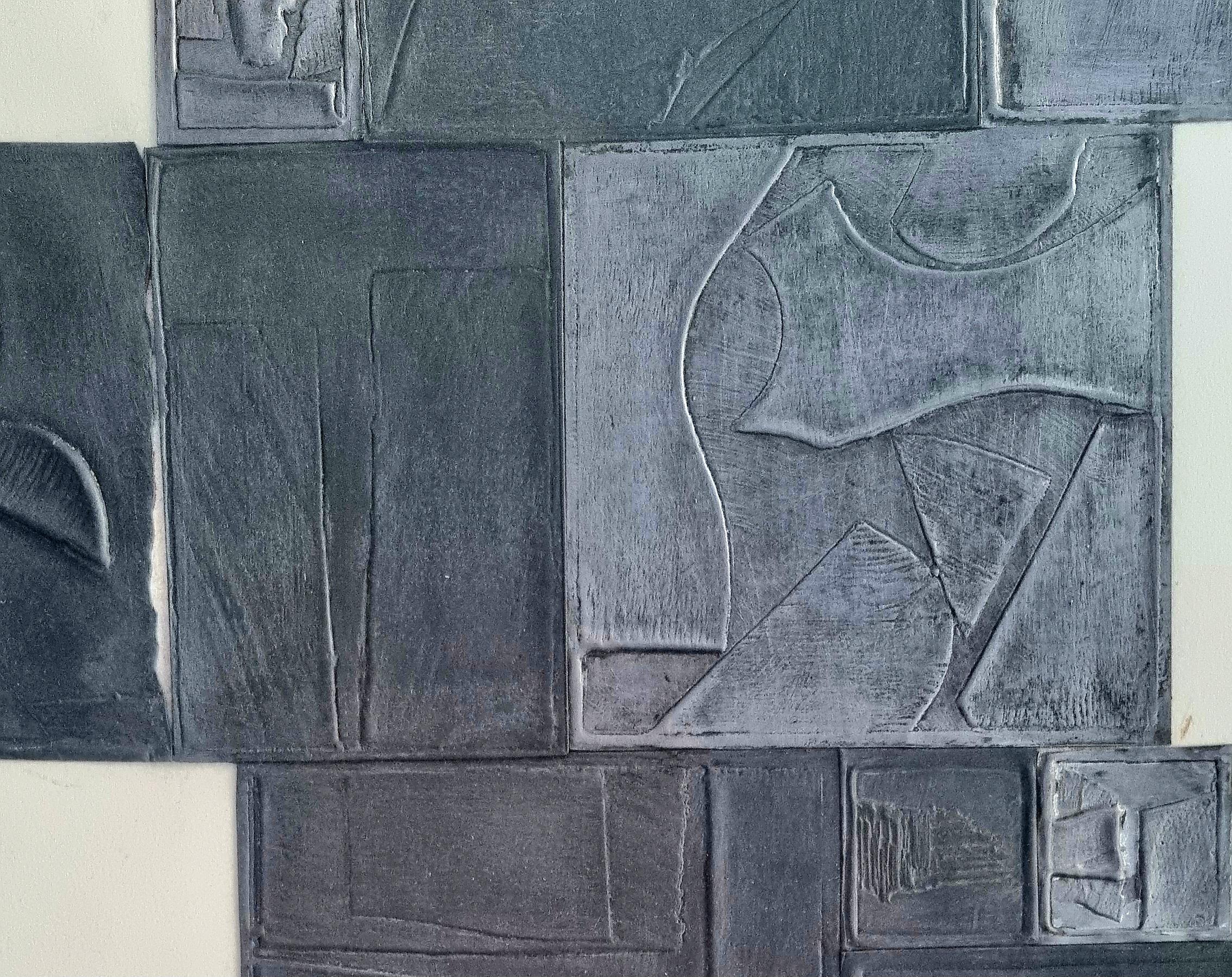 LOUISE NEVELSON - Nachtbaum 1970, Blei-Intaglio-Serie 76 x 63,4 cm (Late 20th Century) im Angebot