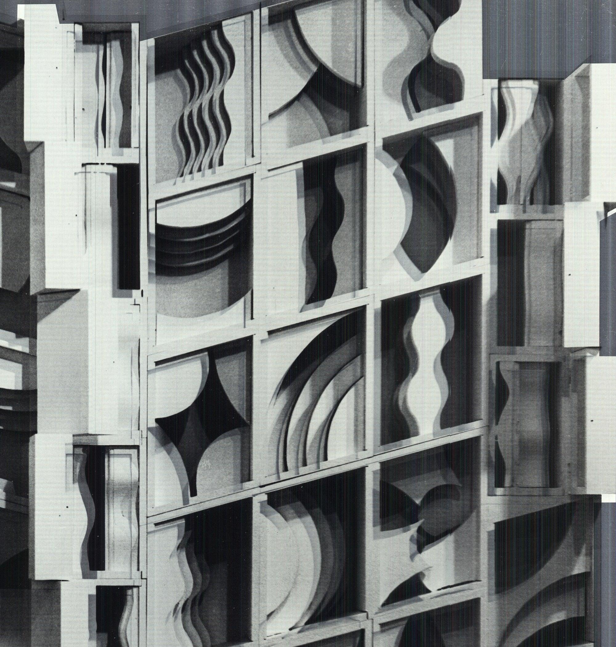 Nevelson 'At Pace Columbus Foil Print Hand Signed Vintage For Sale 2