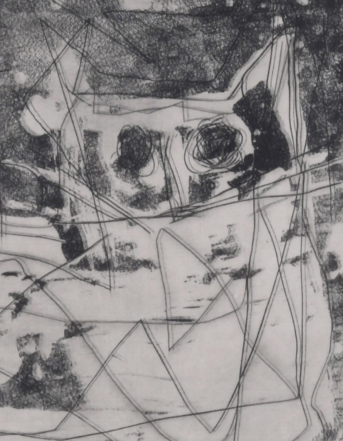 Reino Animal (Magníficos gatos de la selva) - Print moderno estadounidense de Louise Nevelson