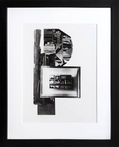 Vintage Facades 1, Sculptural Graphic by Louise Nevelson