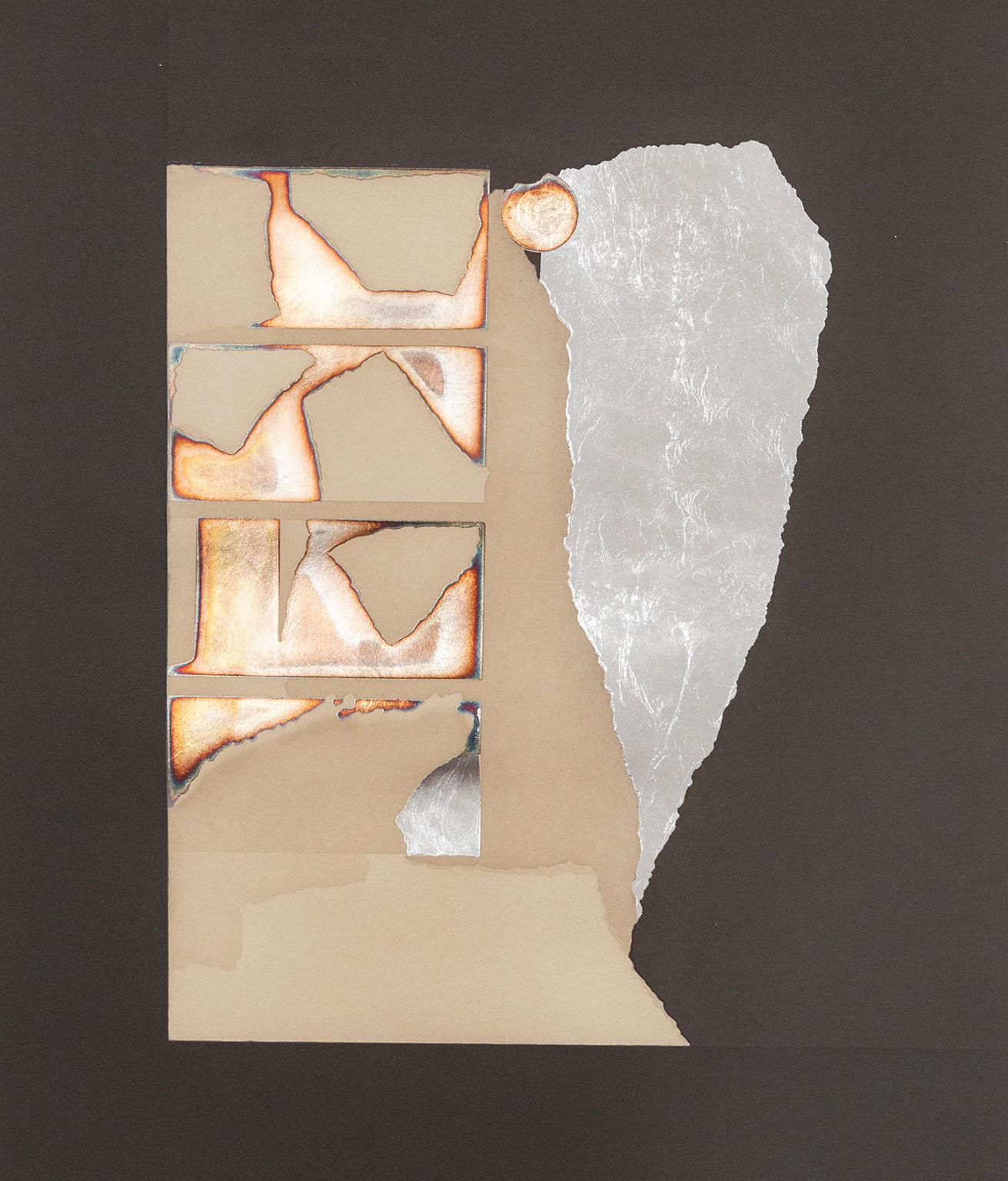 Presencia Gráfica, 1975  Aguafuerte y aguatinta sobre plancha de cobre  Firmado, por el artista - Print Expresionismo abstracto de Louise Nevelson