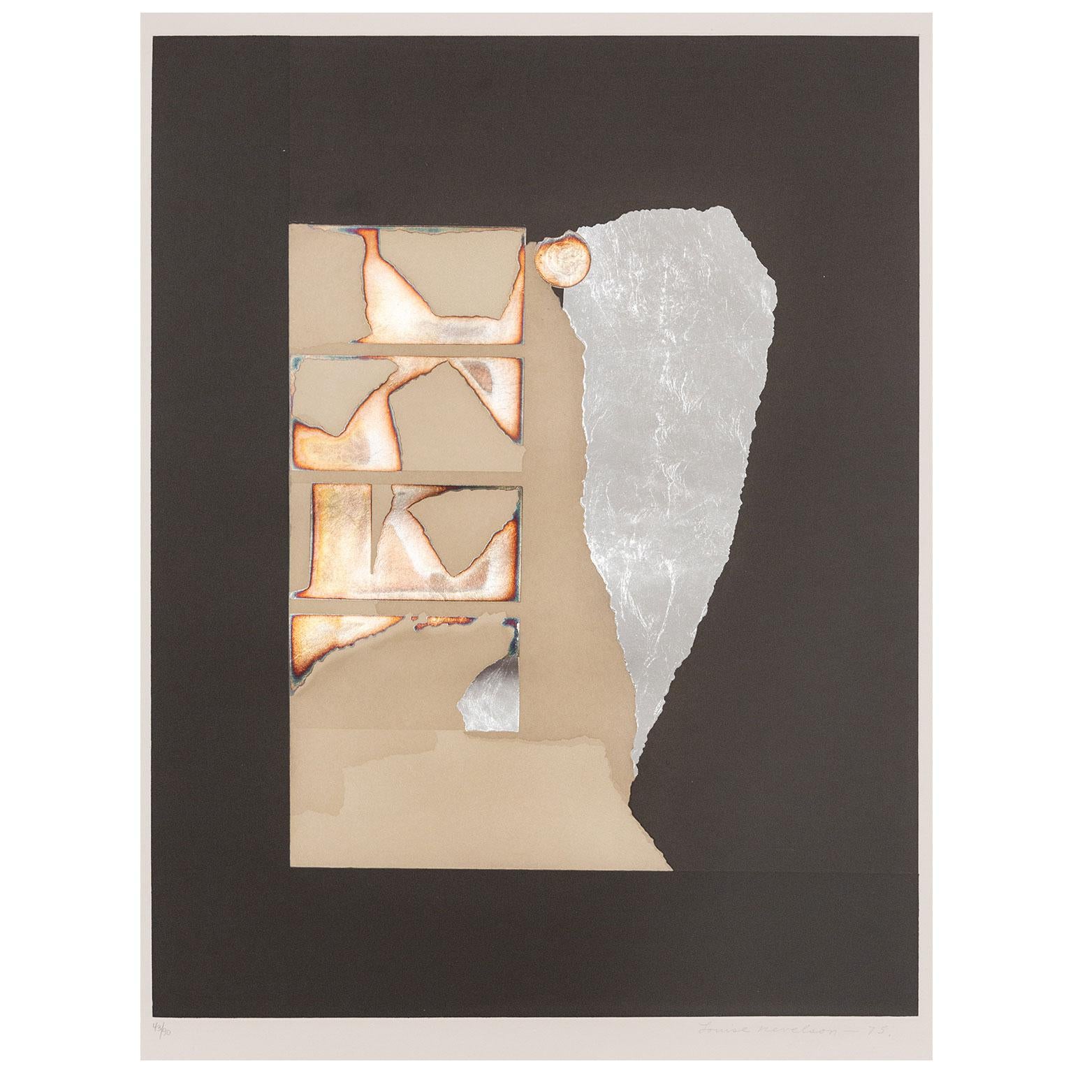 Caviar20 se complace en ofrecer este evocador grabado de la inimitable Louise Nevelson, una de las escultoras más veneradas y singulares del siglo XX.

Nevelson es conocida por sus misteriosas y complejas esculturas. También fue una grabadora