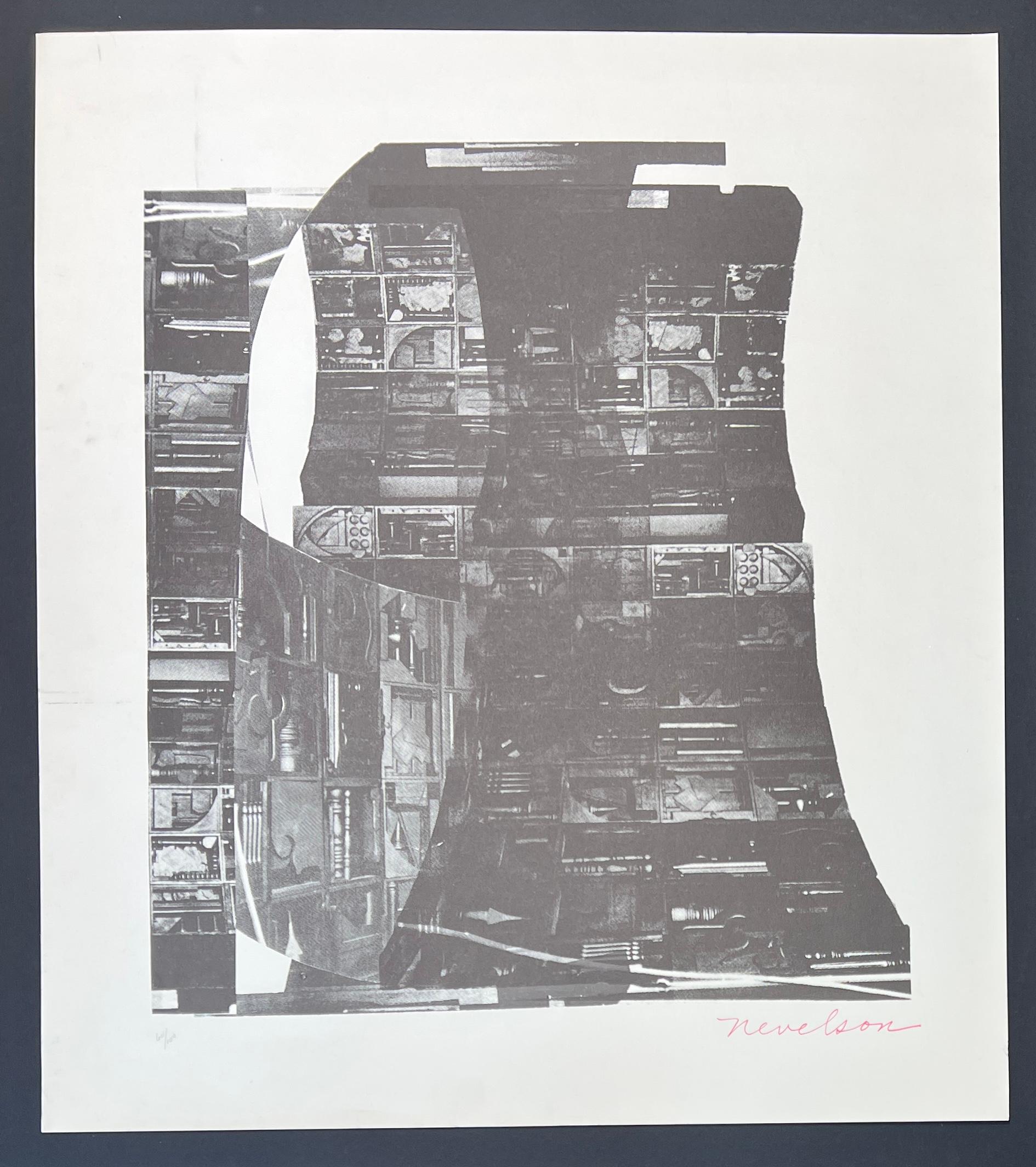 Louise Nevelson (1899-1988) - Serigrafia su carta - 1968 in vendita 1