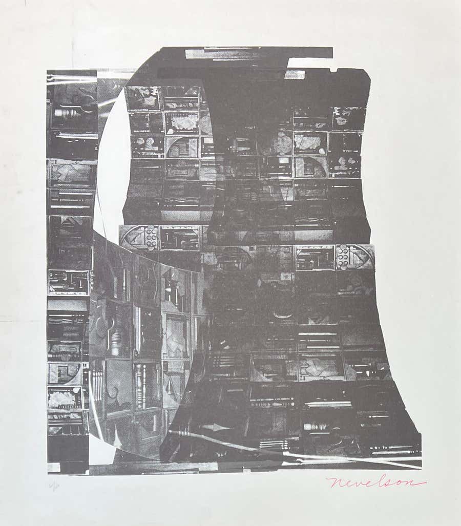 Louise Nevelson (1899-1988) - Screen printing on paper - 1968