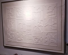 Louise Nevelson, Dawn's Clouds,  Cast Paper on Relief