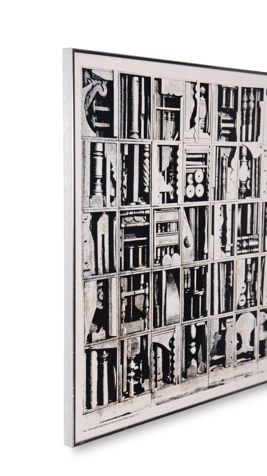 Louise Nevelson firma a mano la stampa promozionale 
