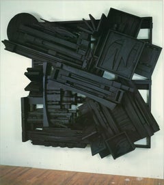 Nevelson at 85 Exhibition Poster, Offset Print, 1985, Unframed