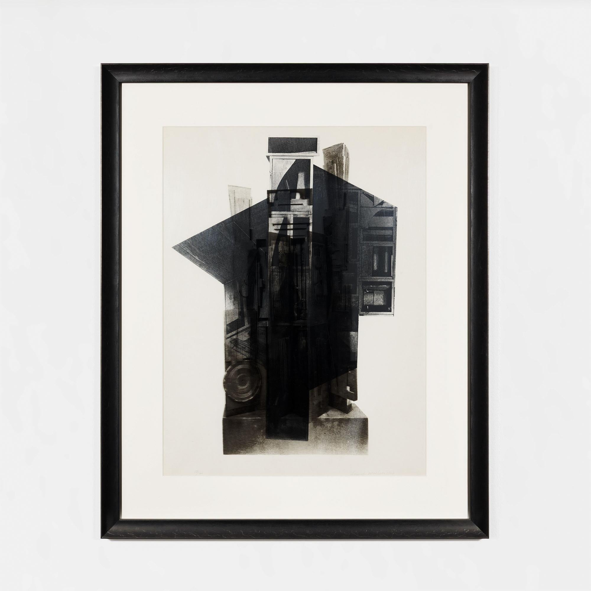 Abstract Print di Louise Nevelson - L'uomo del mare
