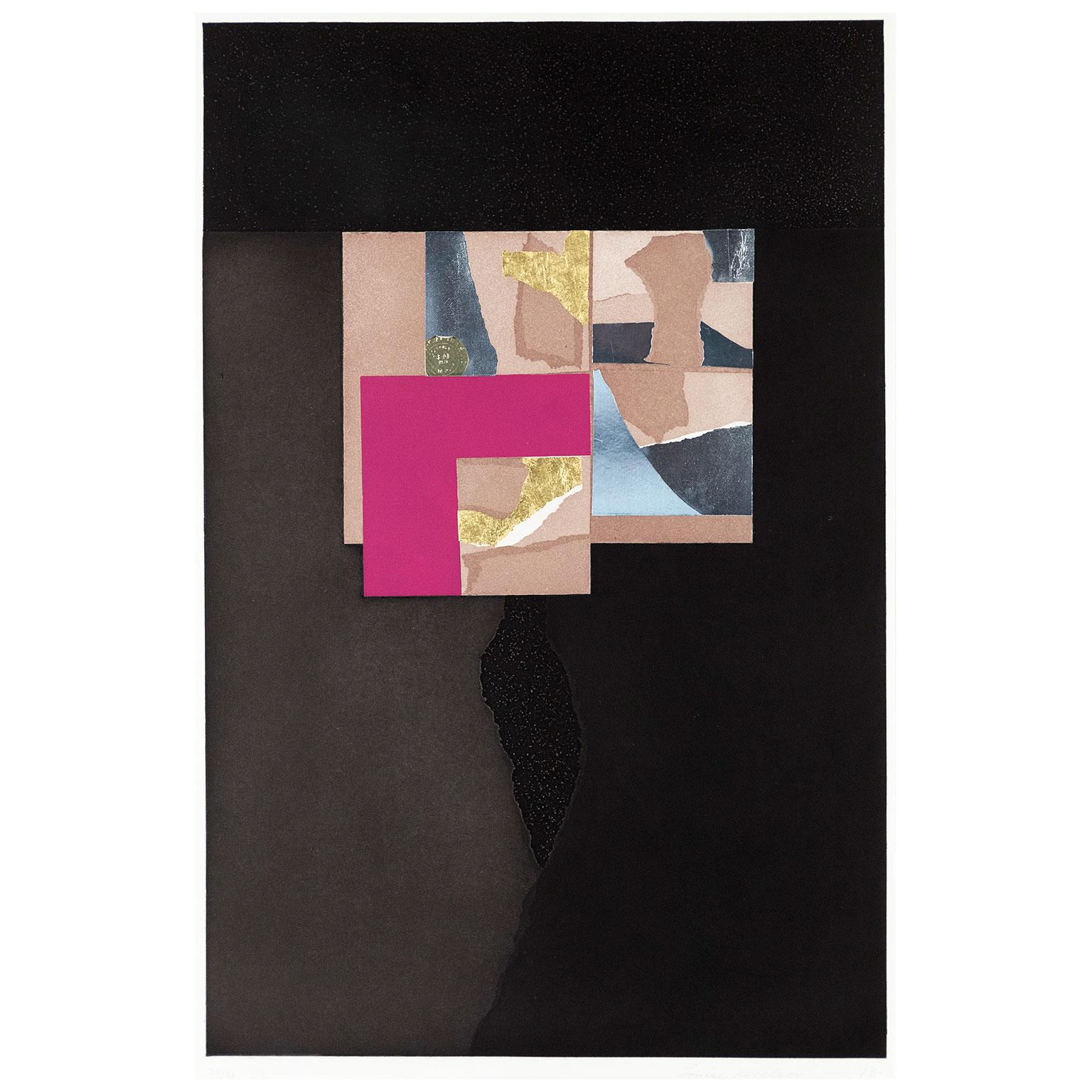 Louise Nevelson Abstract Print - Metal Heart