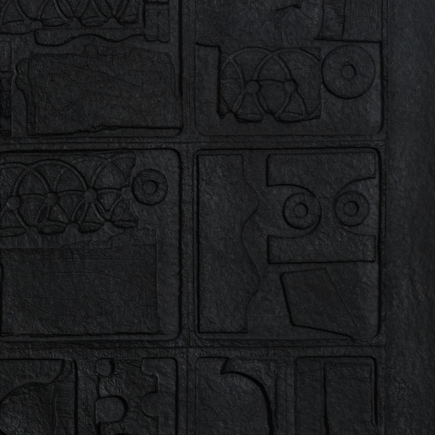 Moon Garden - Abstract Print by Louise Nevelson