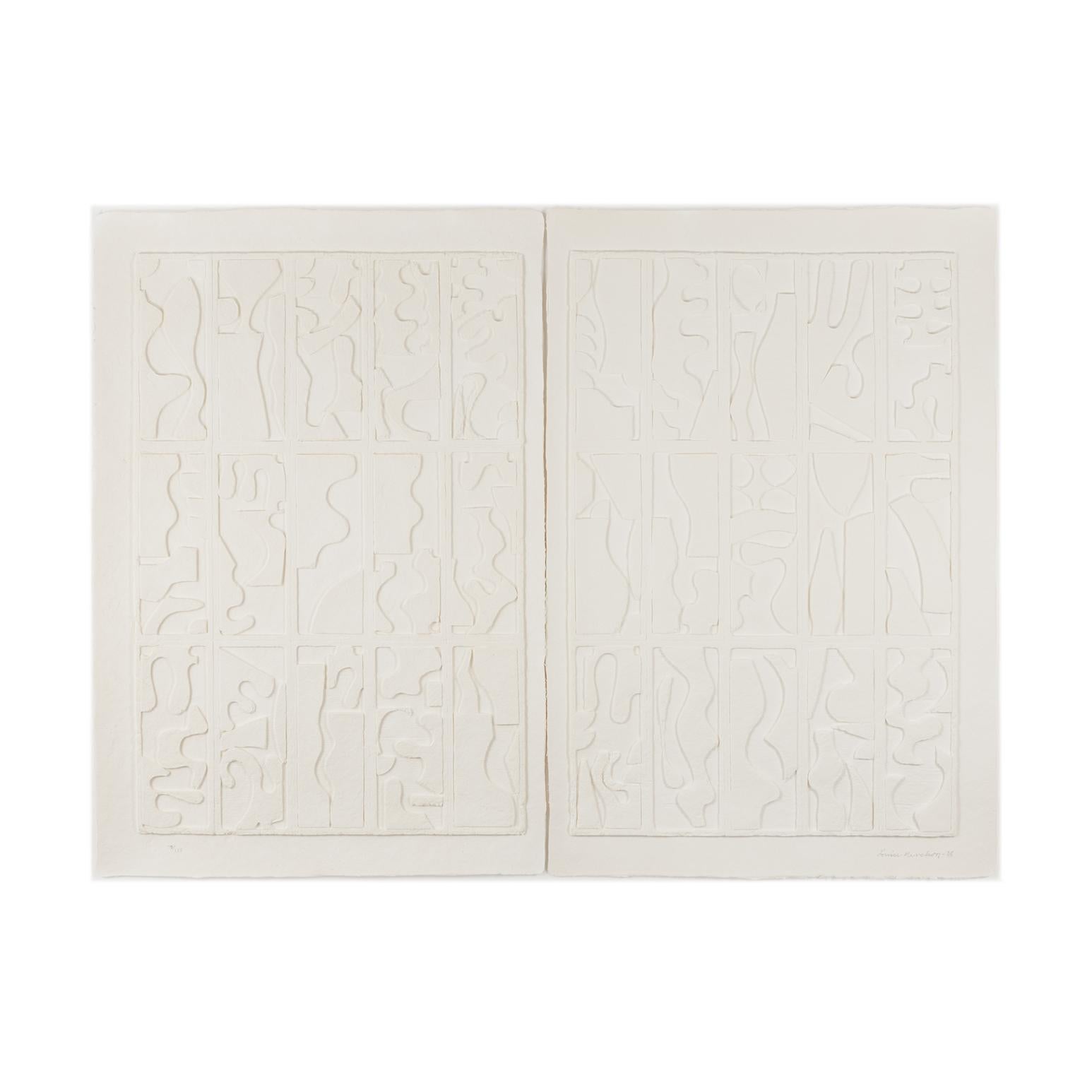 Morgen Haze (Abstrakt), Print, von Louise Nevelson