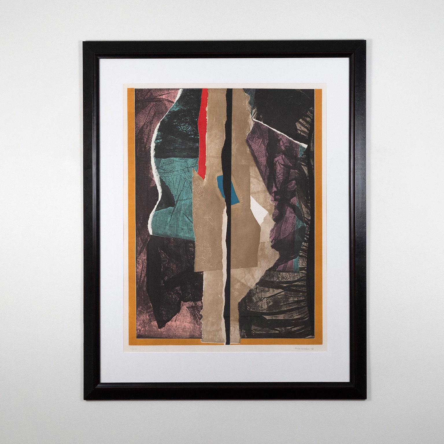 Louise Nevelson Abstract Print - Reflections I