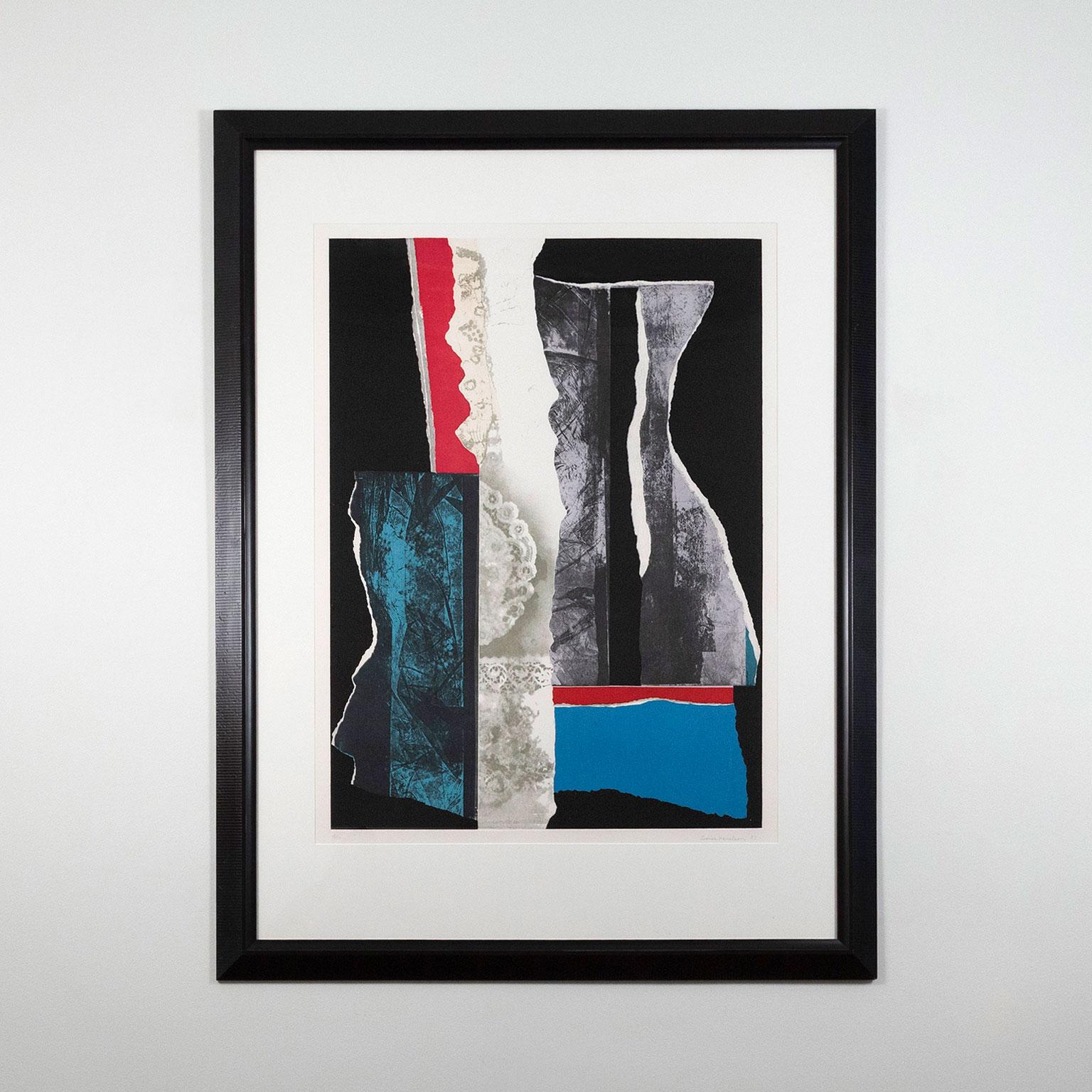 Louise Nevelson Abstract Print – Überlegungen IV